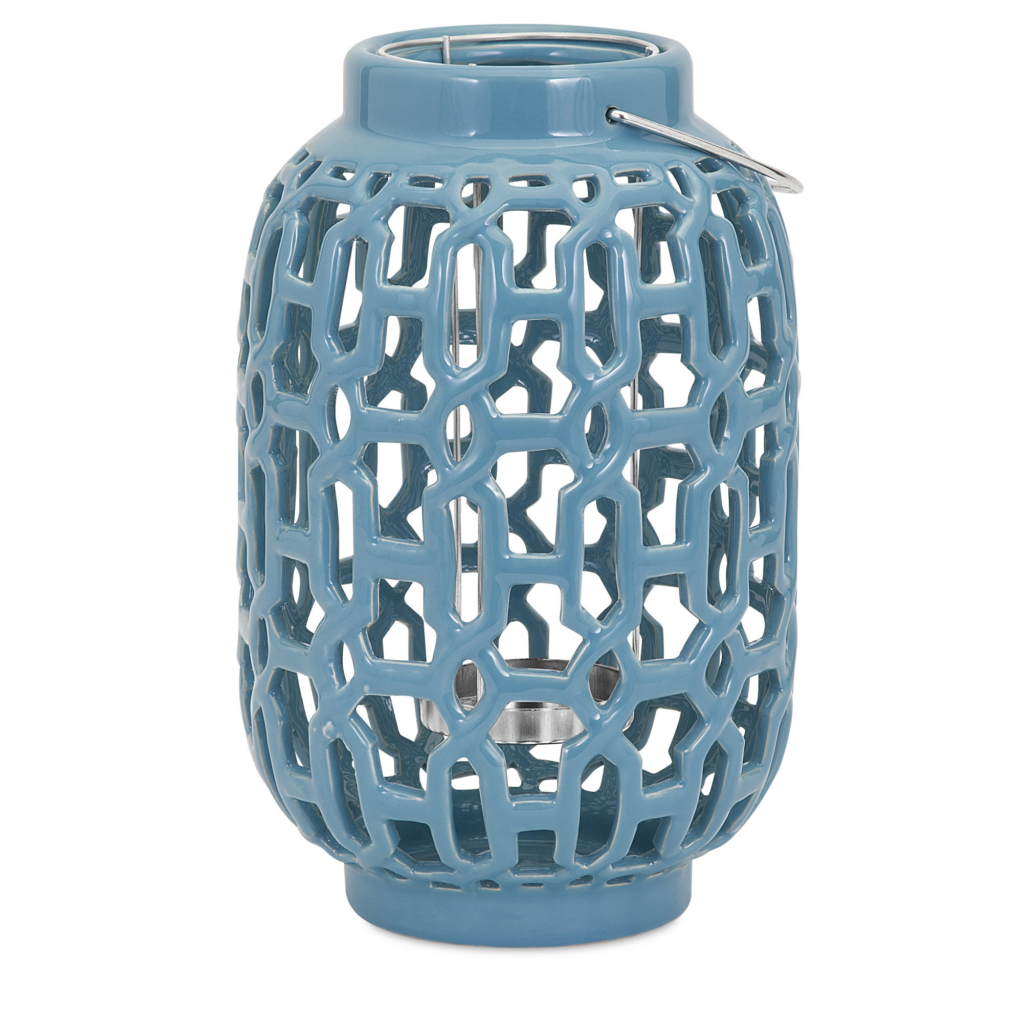 Woodland Imports Essentials Ceramic Lantern & Reviews Wayfair